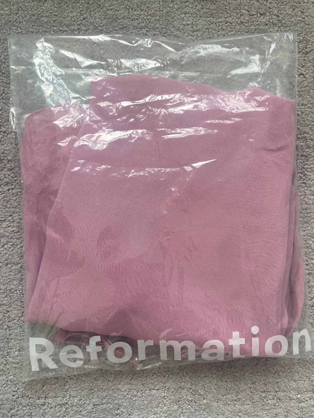 Reformation Dorsia Dress Pink - Size 4 - Picture 7 of 7